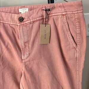 J. Crew Blush Chino Trousers